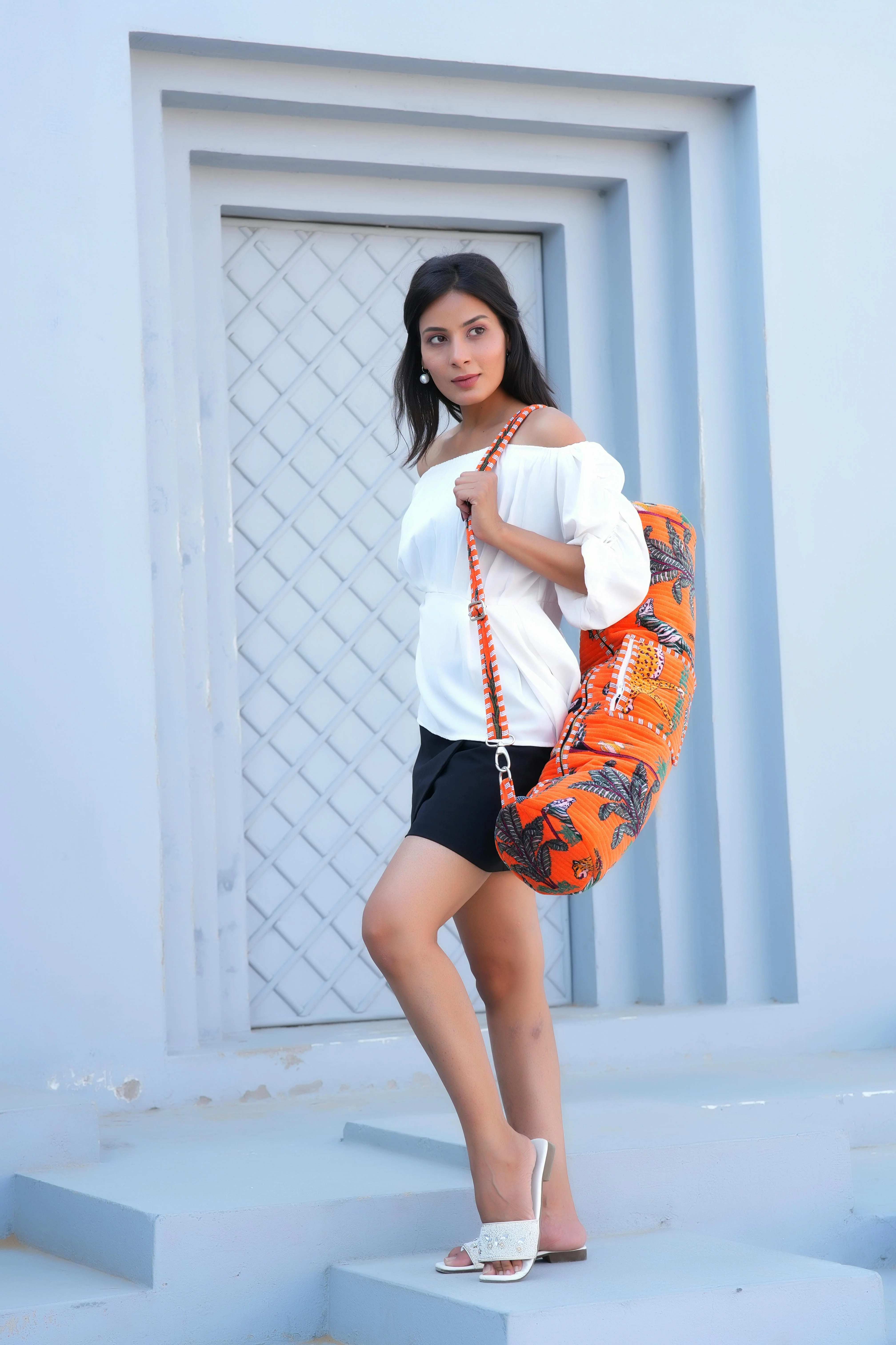 The Jungle Velvet Yoga Bag - Image 20