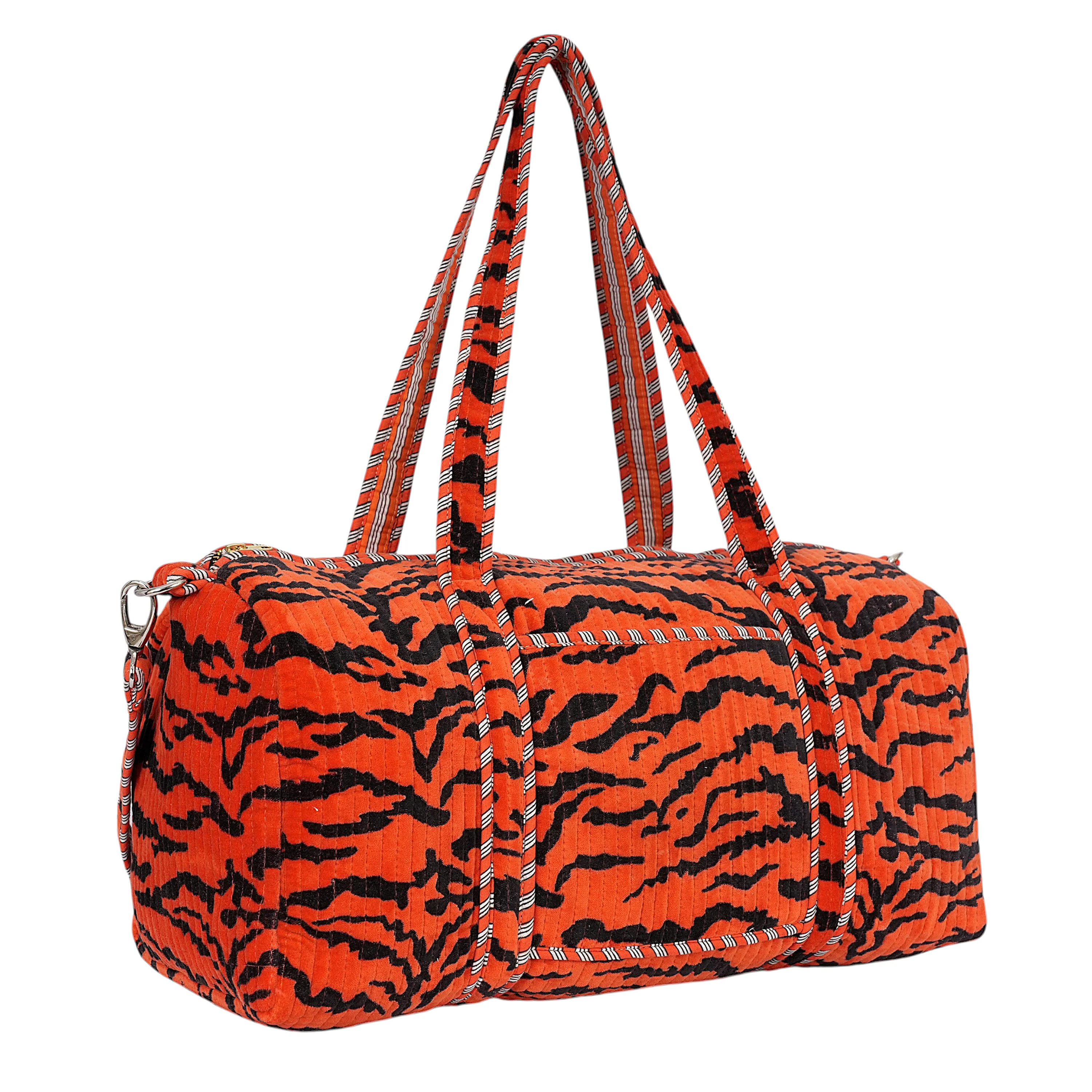 The Tiger Velvet Weekender - Image 10
