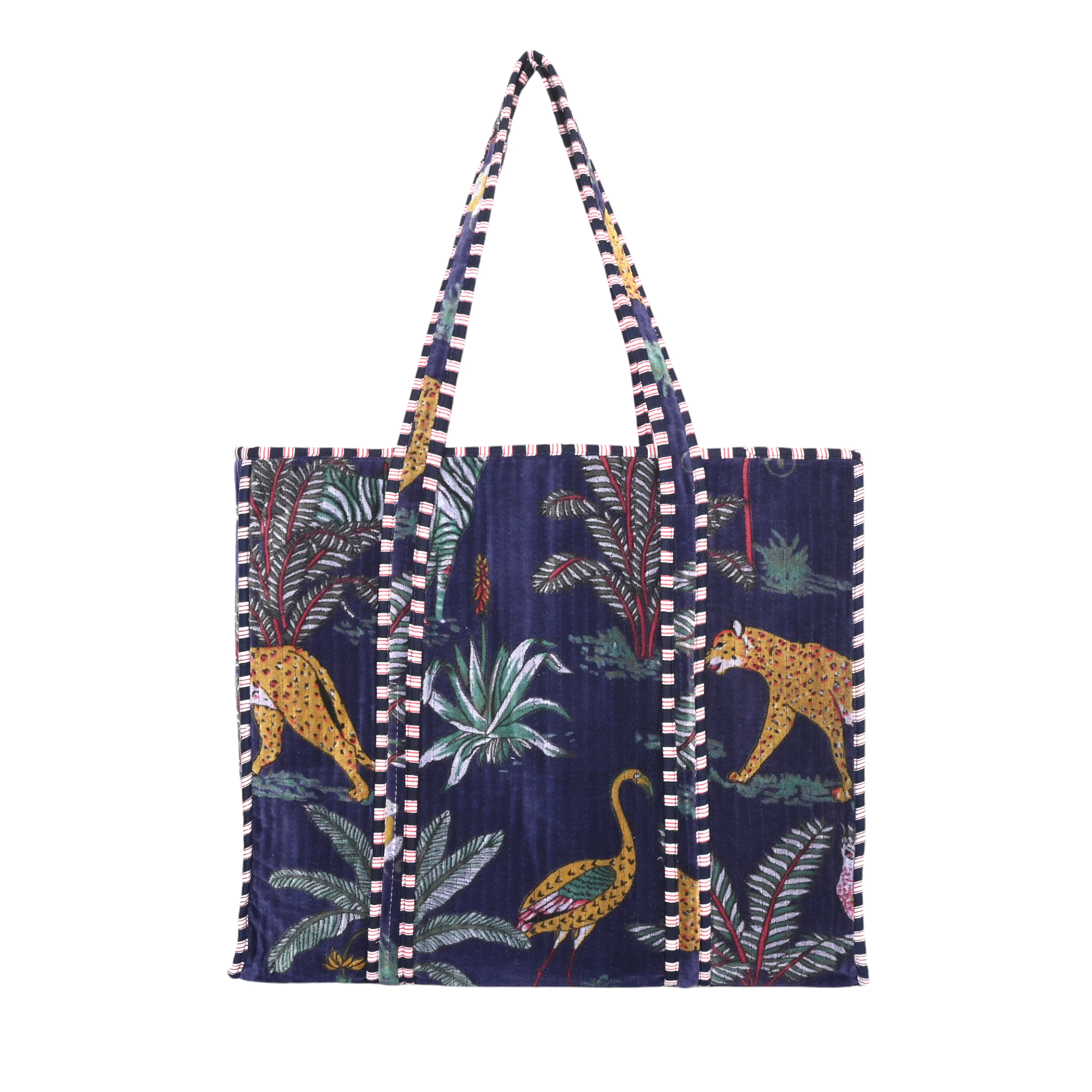 The Jungle Tote in Velvet - Image 48