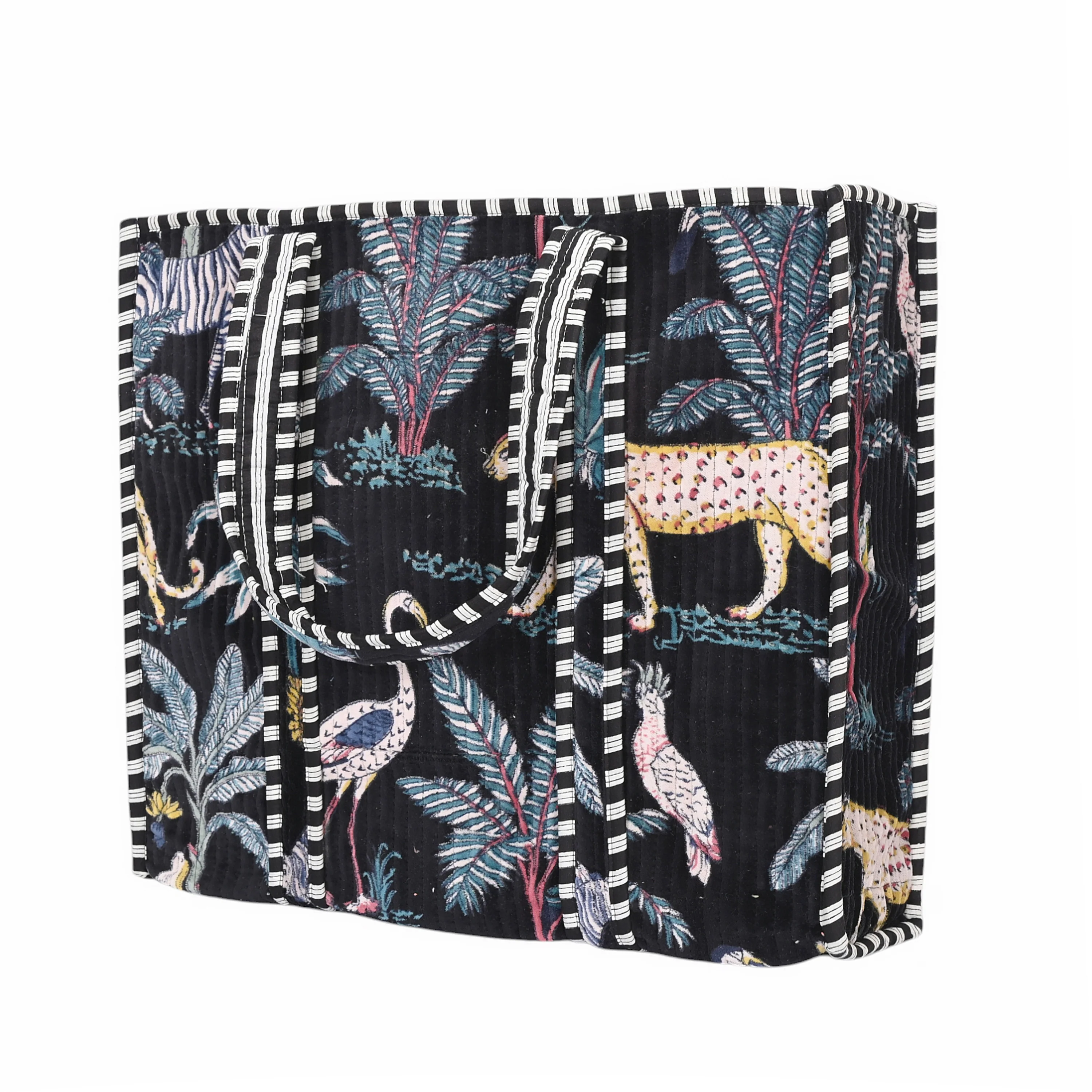 The Jungle Tote in Velvet - Image 75